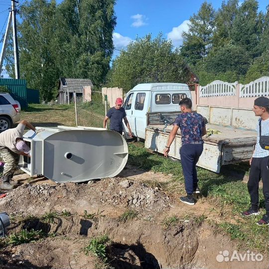 Септик дренаж монтаж