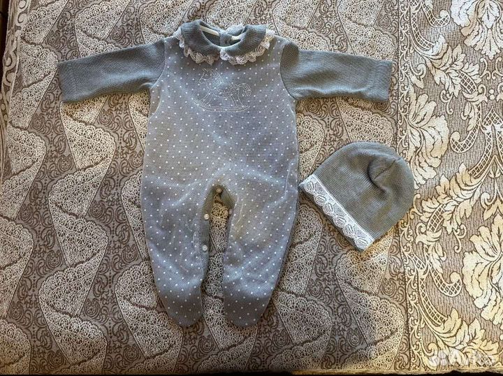 Комплект на выписку для девочки весна