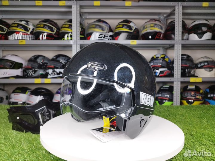 Мотошлем-трансформер отличного качества+балаклава