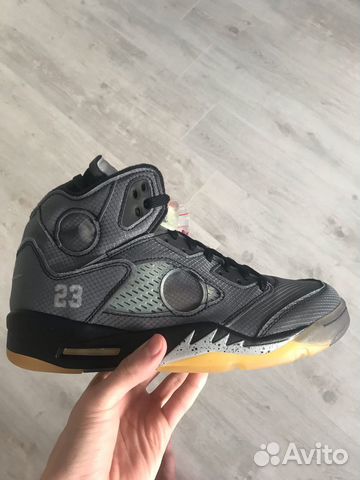 Jordan 5 Retro Off-White Black