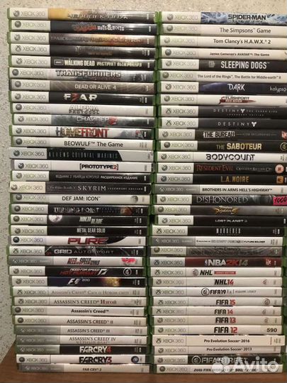 Игры, диски на Xbox 360 лицензия. цены в описании