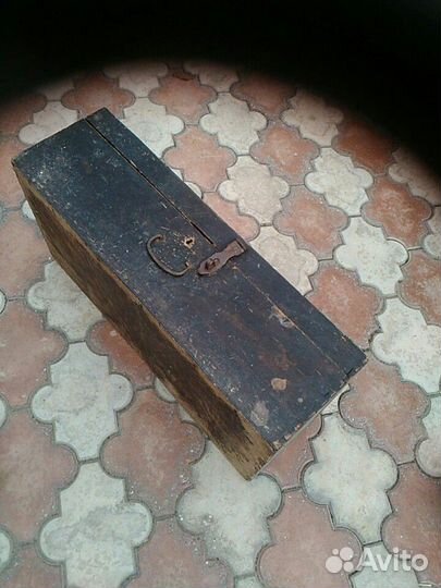 Раритетный винтажный чемодан