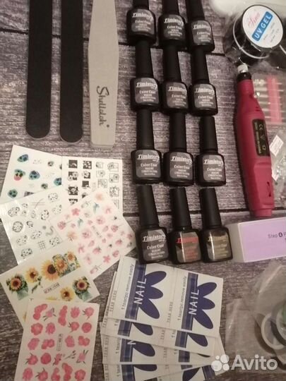 Новый набор для маникюра и наращивания