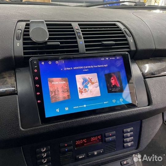 Автомагнитола Teyes на BMW X5 E53