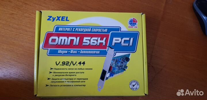 Модем Zyxel Omni 56K PCI