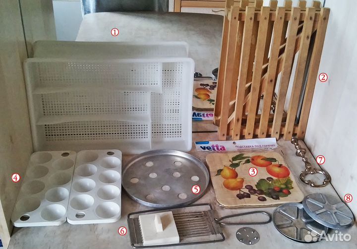 Посуда пакетом и другое для кухни