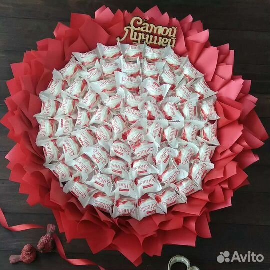 Сладкий букет для девушки