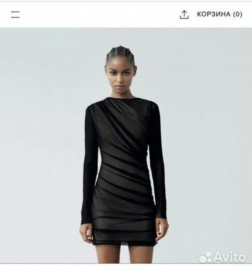 Платье Zara новое