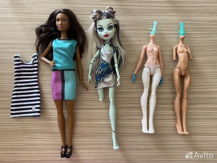 Кукла Монстер Хай и барби