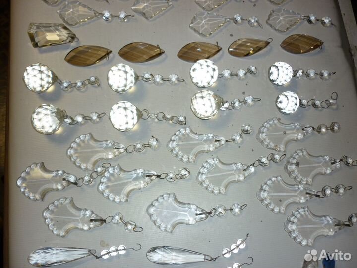 Набор стекл.подвесок В интерьер