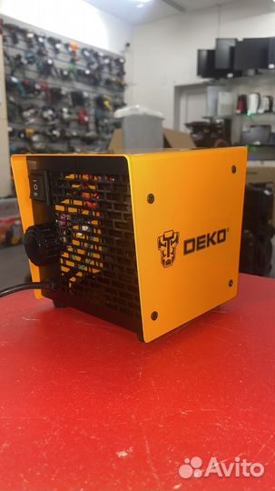 Тепловая пушка электрическая deko dkih 2200вт