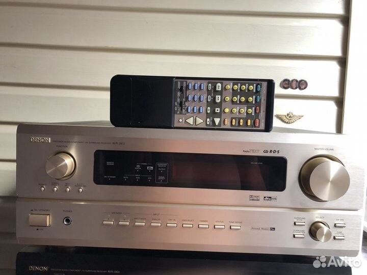 Ресивер денон AVR-2802 золото япония