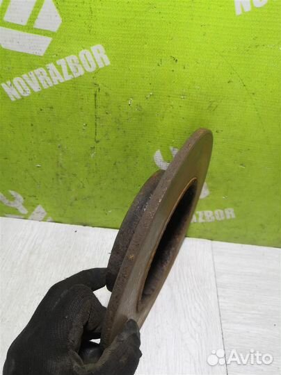 Диск тормозной передний не вентилируемый Чери Ам