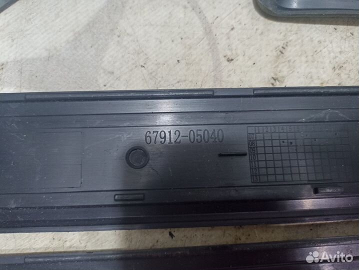 Накладки порога Toyota Avensis 3 T270