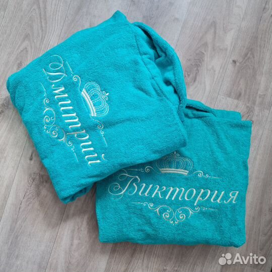 Халат с вышивкой