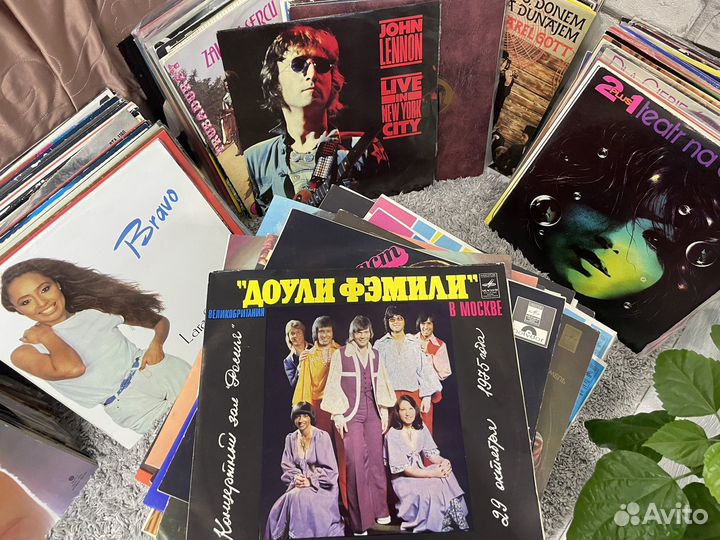 Виниловые грампластинки разных стран