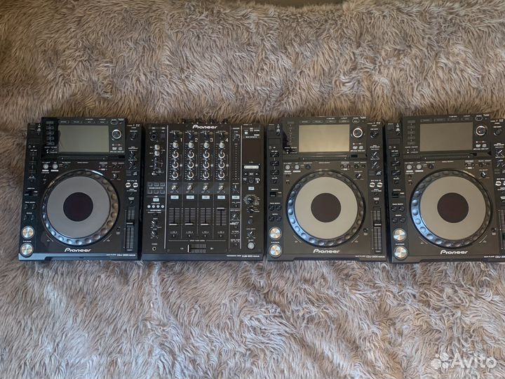 Pioneer cdj 2000 nexus и djm 900 nexus