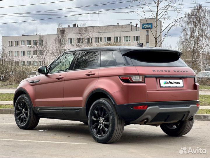Land Rover Range Rover Evoque 2.0 AT, 2018, 133 800 км