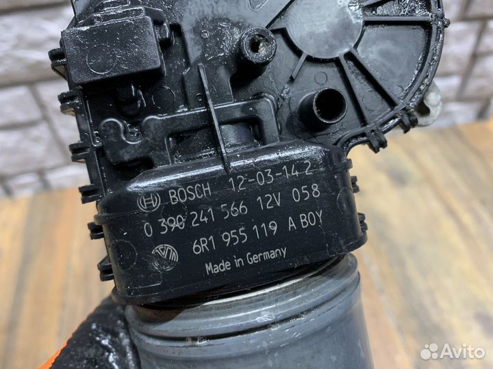 Volkswagen Jetta 6 Моторчик стеклоочистителя