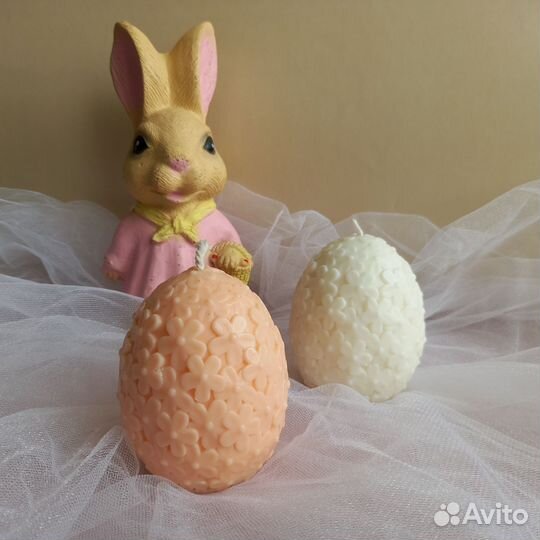 Фигурные ароматические свечи ручной работы