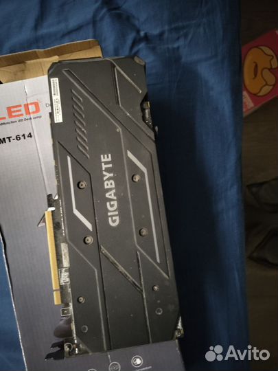 Видеокарта 1660 super, трехвентильная