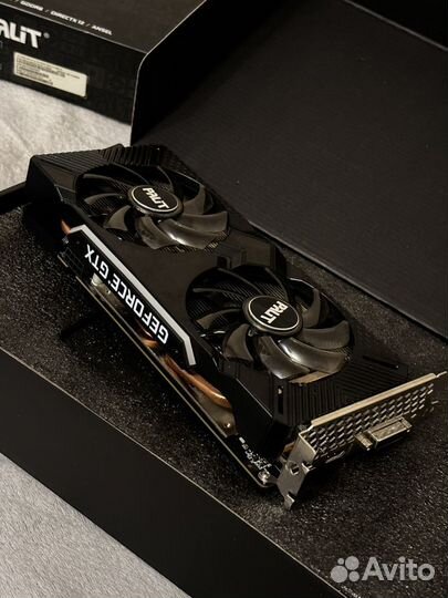 Игровая видеокарта Gtx 1660 super palit 6gb