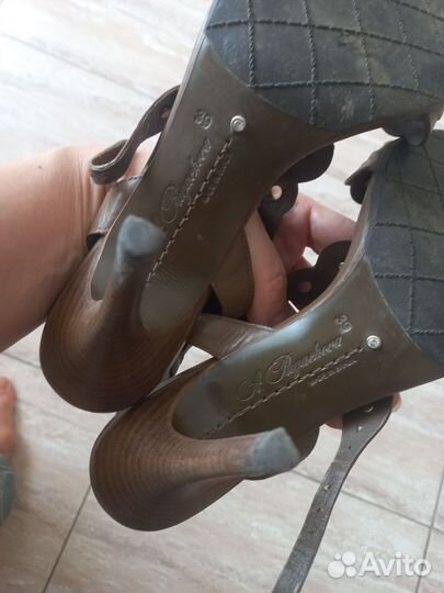 Босоножки женские 38 размер натуральная кожа