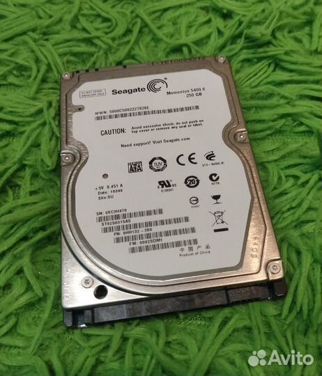 Жесткий диск для ноутбука 250Гб