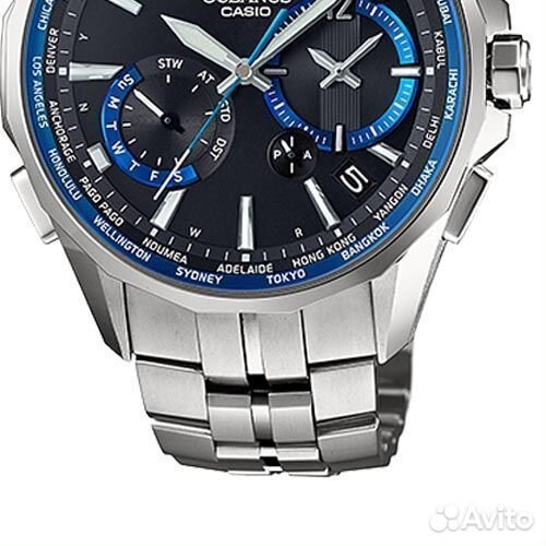 Casio Oceanus OCW-S3400-1A manta Radio Solar