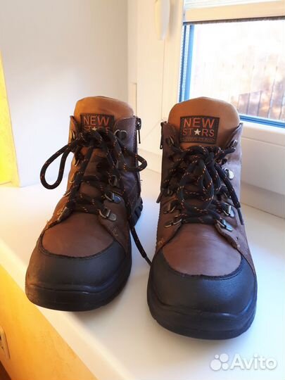 Утепленные ботинки р-р 34