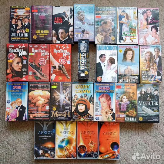 Коллекция видеокассет