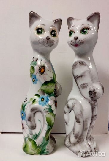 Гжель Собаки и Кошки