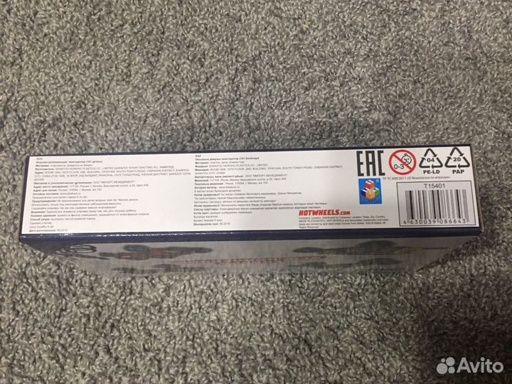 Новый конструктор Hot Wheels