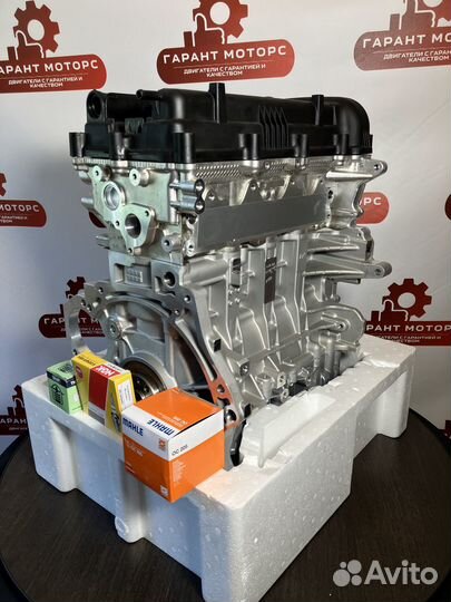 Новый двигатель на hyundai Solaris Kia Rio 1.6\1.4