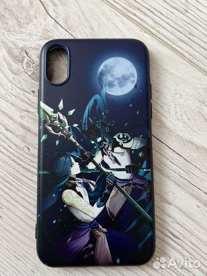 Чехол на iPhone Х Сяо Геншин