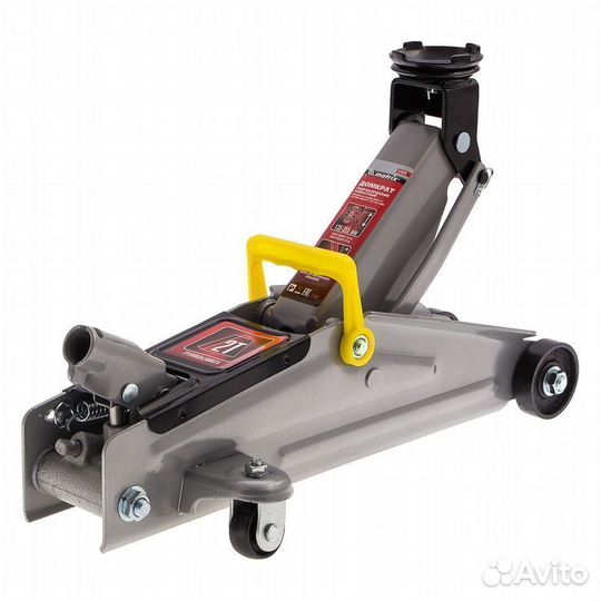 Домкрат Matrix подкатный, 2 т, 135-355 мм