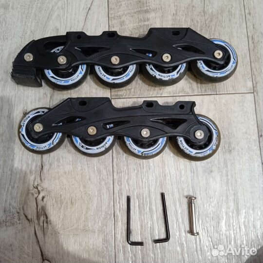 Коньки 2 в 1 размер 29-32 бу