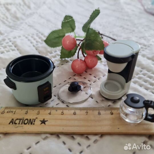 Мини посуда для барби