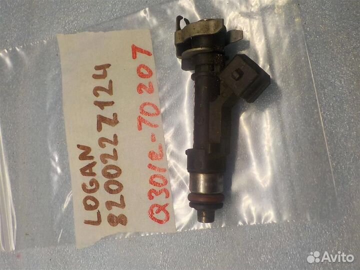 Форсунка инжекторная электрическая Renault Logan