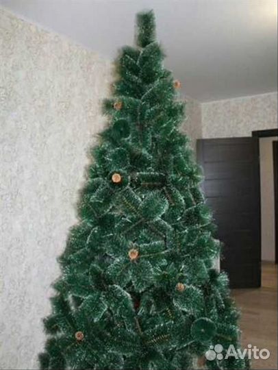 Елка искусственная бу 2. 5м