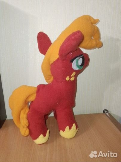 Мягкая игрушка handmade my little pony BigMcintosh