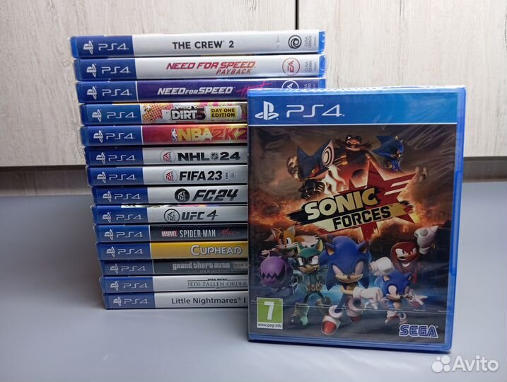 Sonic Forces PS4/PS5 (новый)