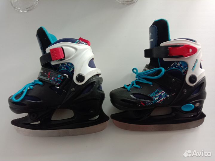 Коньки детские раздвижные 27-30 размера