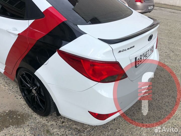 Спойлер для Hyundai Solaris