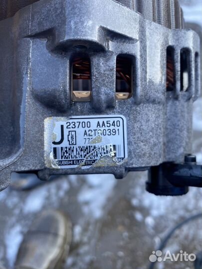 Генератор на subaru