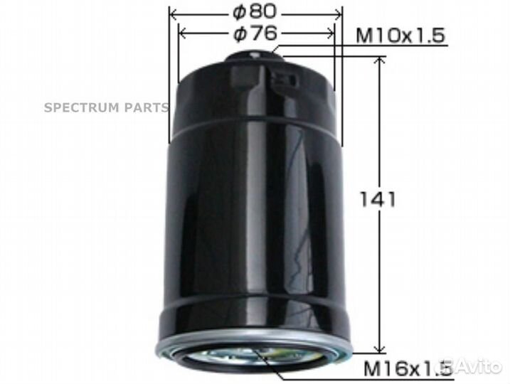 Фильтр топливный VIC FC-016 VIC FC016