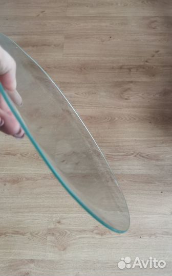 Тарелка стеклянная (прозрачная) 30 см