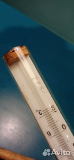 Ртутный термометр лабораторный 0 - 100 С