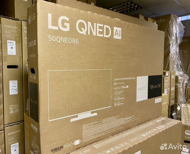 Красочный LG qned 120Гц SMART TV 50 65 75 2024