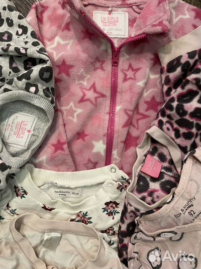 Пакет вещей для девочки с 74 до 92 р